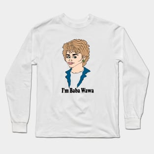 BARBARA WALTERS FAN ART Long Sleeve T-Shirt